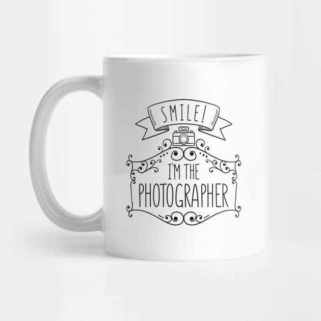 I’m The Photographer by LuckyFoxDesigns